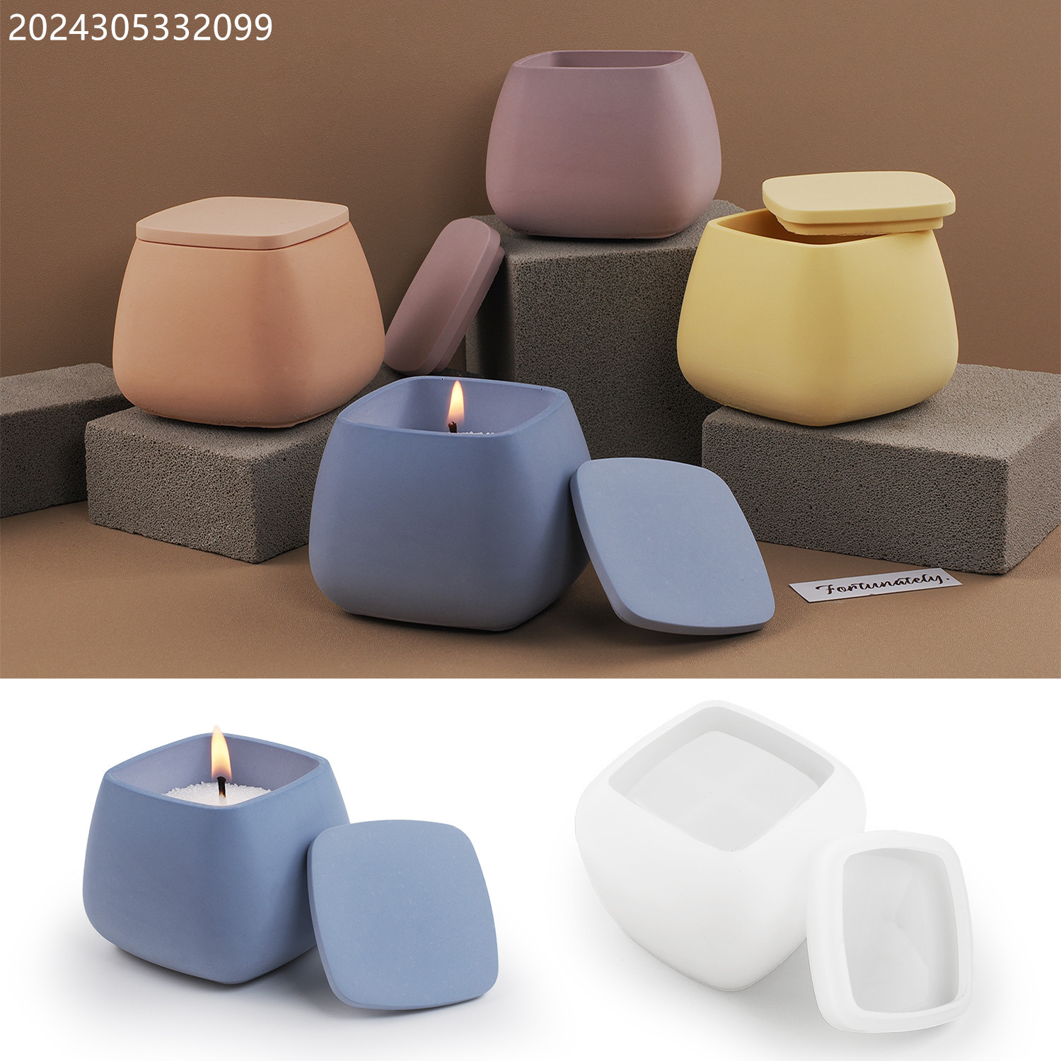 DIY Epoksi Çimento Alçı Siliko - Candle Making Jars With Lids incelemesi ve fiyatı