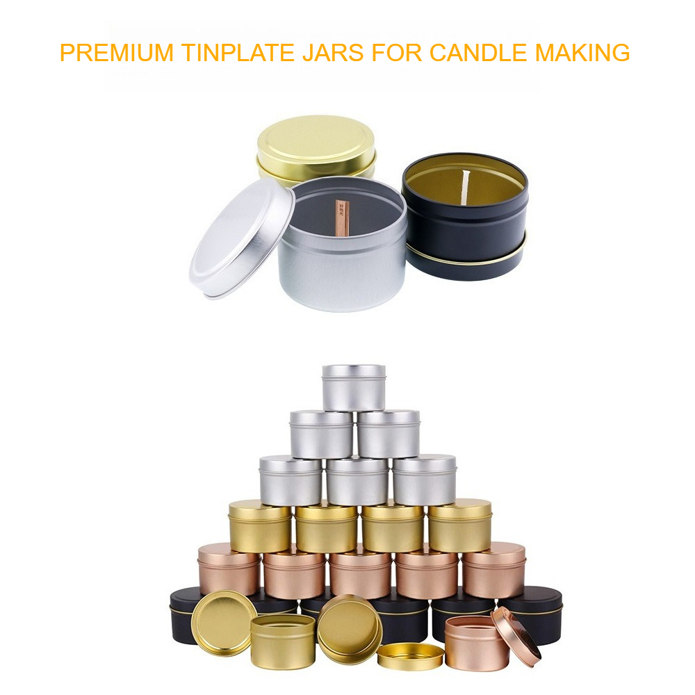 Yuvarlak Alüminyum Mum Kutular - Candle Making Jars With Lids incelemesi ve fiyatı