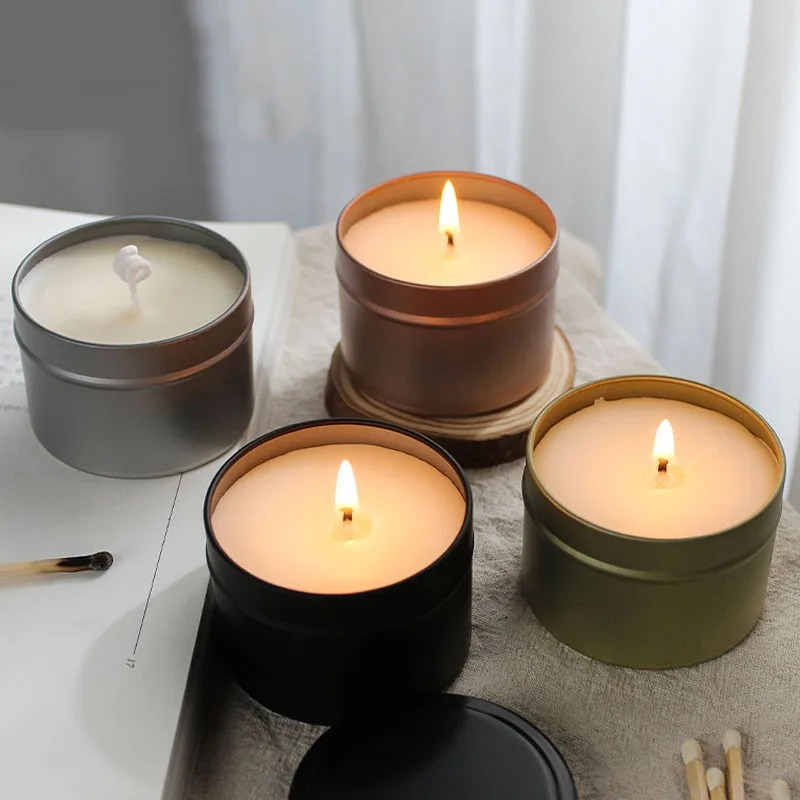 Yuvarlak Alüminyum Mum Kutular - Candle Making Jars With Lids incelemesi ve fiyatı