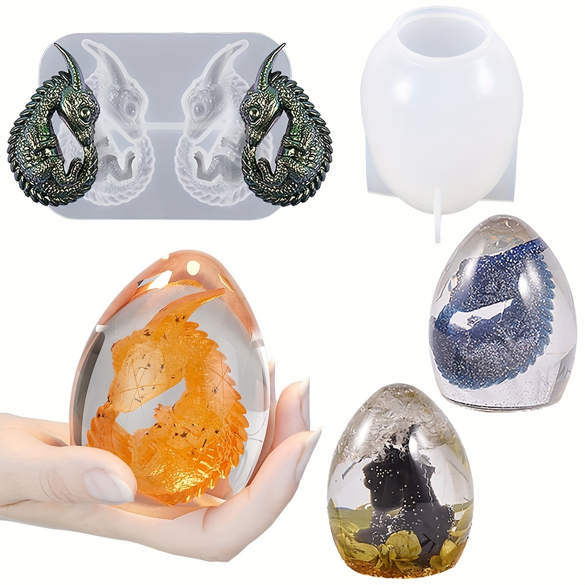 Silikon Ejderha Yumurta Kalıpl - Candle Making Kits incelemesi ve fiyatı