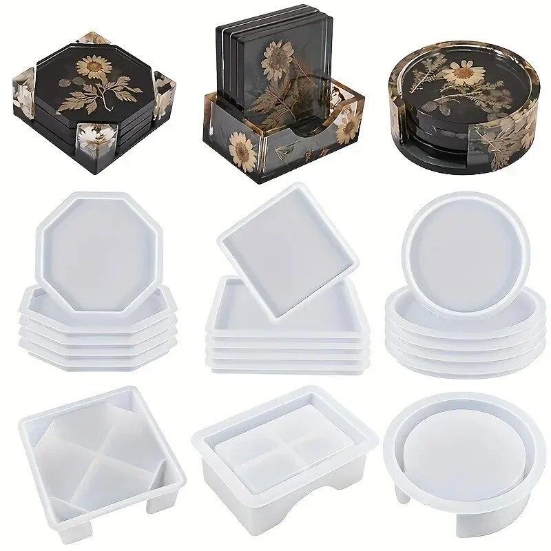 Coaster Reçine Kalıp Seti 1 ad - Candle Making Jars With Lids incelemesi ve fiyatı
